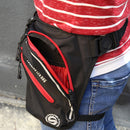 Men's Oxford Motorcycle Rider Leg Bag Hip Drop Belt Bum Waist Fanny Pack With Reflective Line