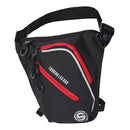 Men's Oxford Motorcycle Rider Leg Bag Hip Drop Belt Bum Waist Fanny Pack With Reflective Line
