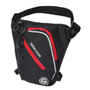 Men's Oxford Motorcycle Rider Leg Bag Hip Drop Belt Bum Waist Fanny Pack With Reflective Line