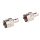 2x Valve Stem Caps with Core Remover - Universal Fit !
