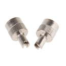 2x Valve Stem Caps with Core Remover - Universal Fit !