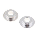 Motorcycle Metal Fastener 2 Pack M6x28mm Exhaust Pipe Mount Bushing