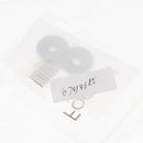 Motorcycle Metal Fastener 2 Pack M8x28mm Exhaust Pipe Mount Bushing