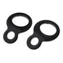 2Pcs Stainless Steel Tie Down Strap Rings for Motorcycle Dirt Bike ATV UTV