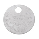 Spark Plug Gap Gauge Gapper Feeler Tool 0.020 Inch -0.100 Inch Measures Gaps