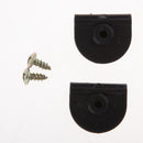 2Pcs Clips with Screws for Harley Sportster XL883 XL1200 48 72 04-17 Battery Left Side Cover