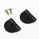 2Pcs Clips with Screws for Harley Sportster XL883 XL1200 48 72 04-17 Battery Left Side Cover