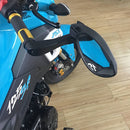 Motorcycle Side Mirrors Bar End with Brake Clutch Levers Handlebar Guard