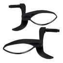 Motorcycle Side Mirrors Bar End with Brake Clutch Levers Handlebar Guard