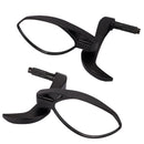 Motorcycle Side Mirrors Bar End with Brake Clutch Levers Handlebar Guard
