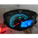 7 Color LCD Digital Speedometer Tachometer Odometer Gauge