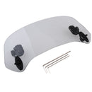 37cm Motorcycle Clip-on Windshield Windscreen Extension Deflector Universal