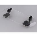 28cm Motorcycle Clip-on Windshield Windscreen Extension Deflector Universal