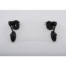 28cm Motorcycle Clip-on Windshield Windscreen Extension Deflector Universal