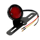12V Motorcycle Tail Brake Light License Plate Holder for Harley Cafe Racers, Project Bikes, Streetfighters, Trikes, Choppers