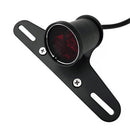 Motorcycle Tail Brake Light License Plate Holder for Harley Cafe Racer