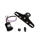 Motorcycle Tail Brake Light License Plate Holder for Harley Cafe Racer