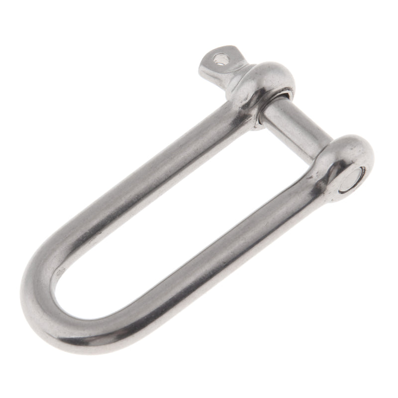 1/4 Inch Boat Marine 304 Stainless Steel Long Anchor D Shackle with Pin