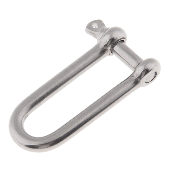 1/4 Inch Boat Marine 304 Stainless Steel Long Anchor D Shackle with Pin