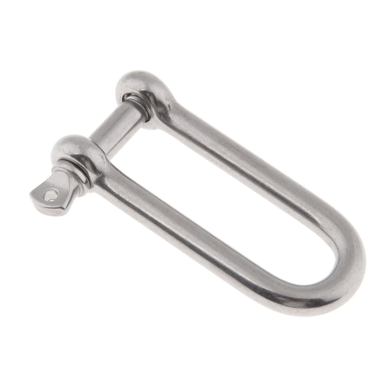 1/4 Inch Boat Marine 304 Stainless Steel Long Anchor D Shackle with Pin