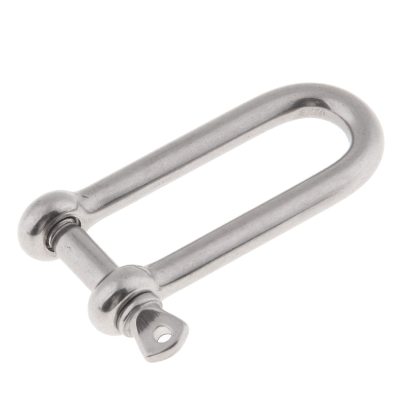 1/4 Inch Boat Marine 304 Stainless Steel Long Anchor D Shackle with Pin