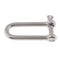 1/4 Inch Boat Marine 304 Stainless Steel Long Anchor D Shackle with Pin