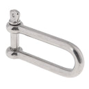 1/2 Inch Boat Marine 304 Stainless Steel Long Anchor D Shackle with Pin