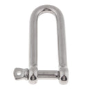1/2 Inch Boat Marine 304 Stainless Steel Long Anchor D Shackle with Pin