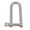 1/2 Inch Boat Marine 304 Stainless Steel Long Anchor D Shackle with Pin
