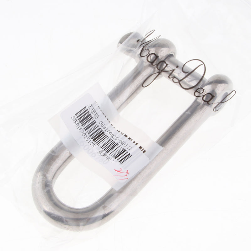 1/2 Inch Boat Marine 304 Stainless Steel Long Anchor D Shackle with Pin