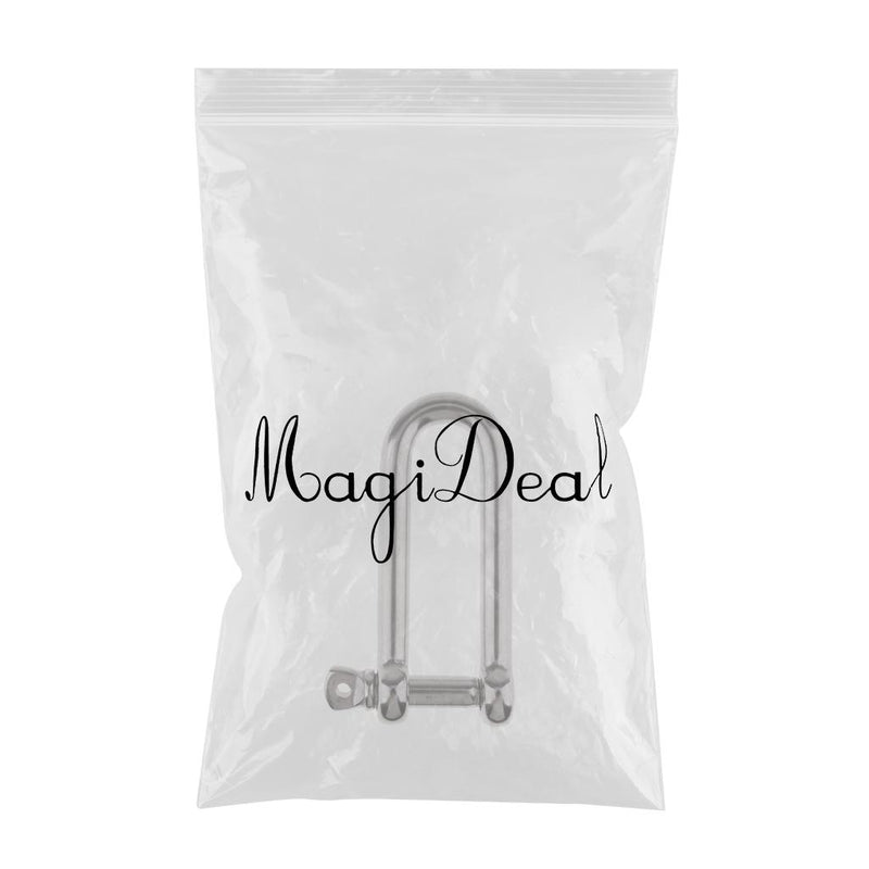 1/2 Inch Boat Marine 304 Stainless Steel Long Anchor D Shackle with Pin