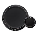 Motorcycle Black Timing Accessories Engine Derby Timer Cover For Harley XL 883 1200 (Set of 2pcs)