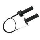 7/8 Inch Twist Handle Throttle Grip Tube & Cable for 110cc 125cc Pit Dirt Bikes ATV