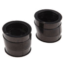 2pcs Carb Holders Intake Manifold Boots For Kawasaki EX250 ZZR250 1990-2007