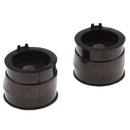 2pcs Carb Holders Intake Manifold Boots For Kawasaki EX250 ZZR250 1990-2007