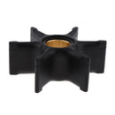 (Black) Flexible Water Pump Impeller Marine Impeller Kit Fits For Johnson HJB-O-119