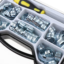 Gear Hose Clamps -Water Pipe Clamp for for Plumbing, Automotive and Mechanical Applications - Zinc Alloy