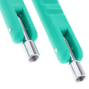 4 Pieces Green Tire Valve Mouth Puller for Car And Motorcycle Repair Tool
