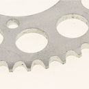 Motorcycle Driven Replacement 420 Chain 43 Tooth Rear Sprocket for 125cc 140cc 150cc 160cc Motorcycle Dirt Bike