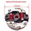 73.5mm Professional Rear Drum Brake Pads & Brake Shoes for 37cc 39cc BLATA REPLICA Mini Moto Parts