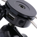 Bicycle&Electric Bike&Motorcycle Phone Holder, Phone Mount Holder,with Shock-Absorbing Padding,360Â° Rotation Suitable for Most Smartphones (Black)