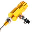 Universal Motorcycle Hydraulic Clutch Master Cylinder Rod Brake Pump - Golden