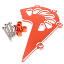 1 Piece Front Sprocket Chain Protector with Orange Surface for KTM 125 200