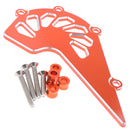 1 Piece Front Sprocket Chain Protector with Orange Surface for KTM 125 200