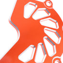 1 Piece Front Sprocket Chain Protector with Orange Surface for KTM 125 200