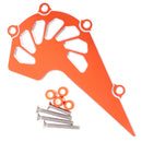 1 Piece Front Sprocket Chain Protector with Orange Surface for KTM 125 200