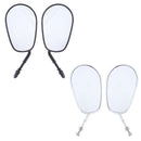 Motorcycle Rear View Mirror Aluminum Left +Right for Halley 883