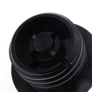 Aluminum Black Flush Pop-up Vented Fuel Tank Gas Cap Fits for 1982-2017 Harley Glide