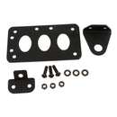 Motorcycle Rear License Mount Plate Retro Style Number Holder Frame Bracket