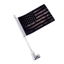 Motorcycle Flag Pole Mount and USA Flag ?Motorcycle Flagpole Mount for Honda Goldwing Yamaha VTX Etc ?Retro Style?